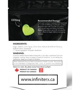 INfinite Rx Shroom Infused Albino Penis Envy Edition Large Heart Gummies Edibles (4000mg) - Image 3