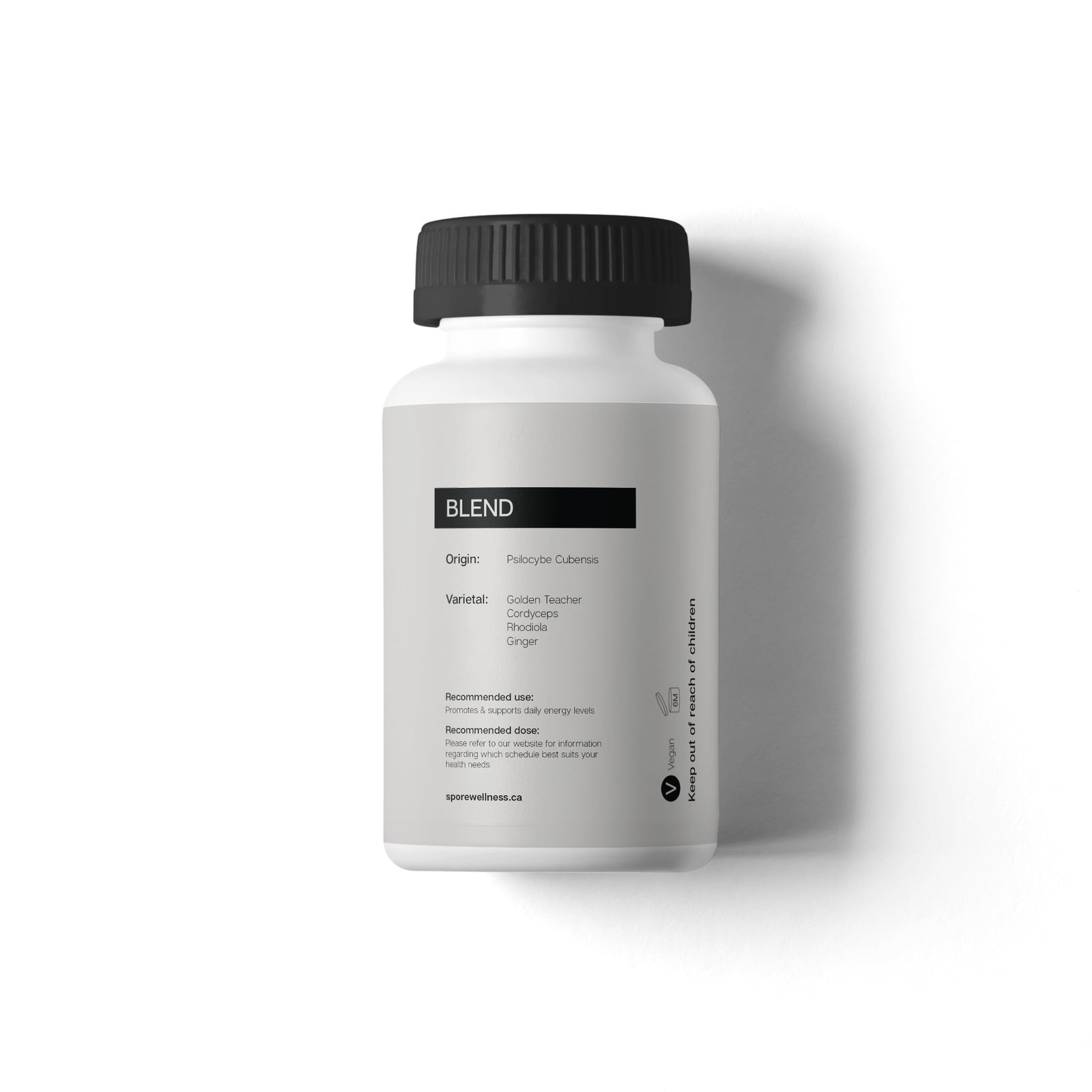 Spore Wellness (Energy) Microdosing Mushroom Capsules - Image 3